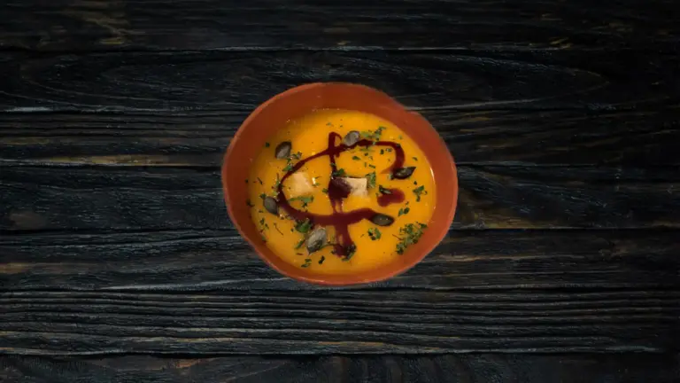 Creamy pumpkin soup