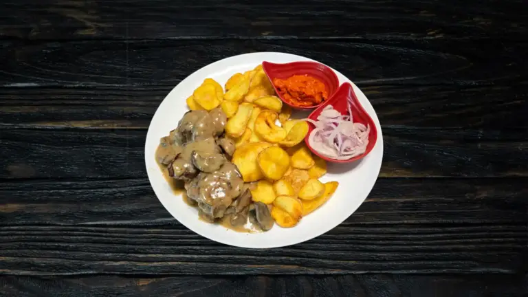 Veal tenderloin in mountain mushroom sauce