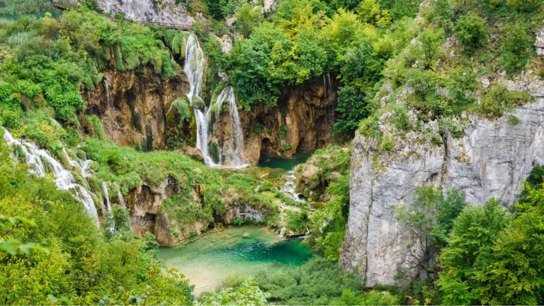 Vodopadi u Nacionalnom parku Plitvička jezera, Hrvatska