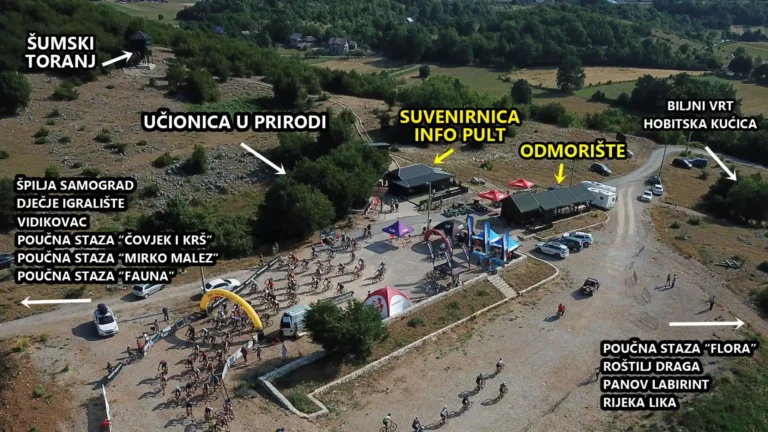 Pećinski park Grabovača - parking