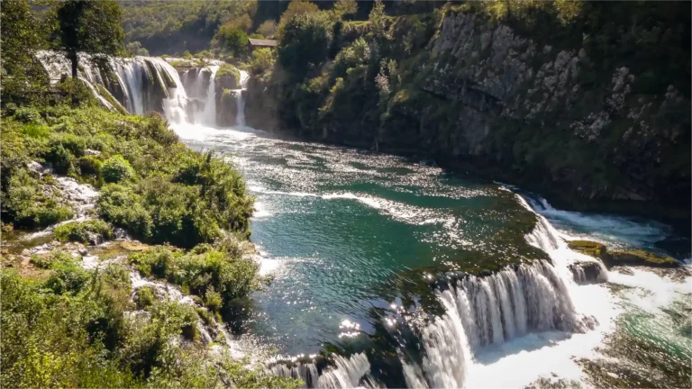 Vodopad Štrbački buk na rijeci Uni, Nacionalni park Una